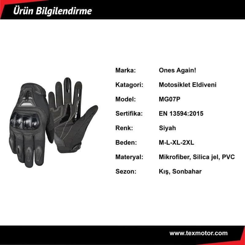 ONES AGAIN MG07P Eldiven