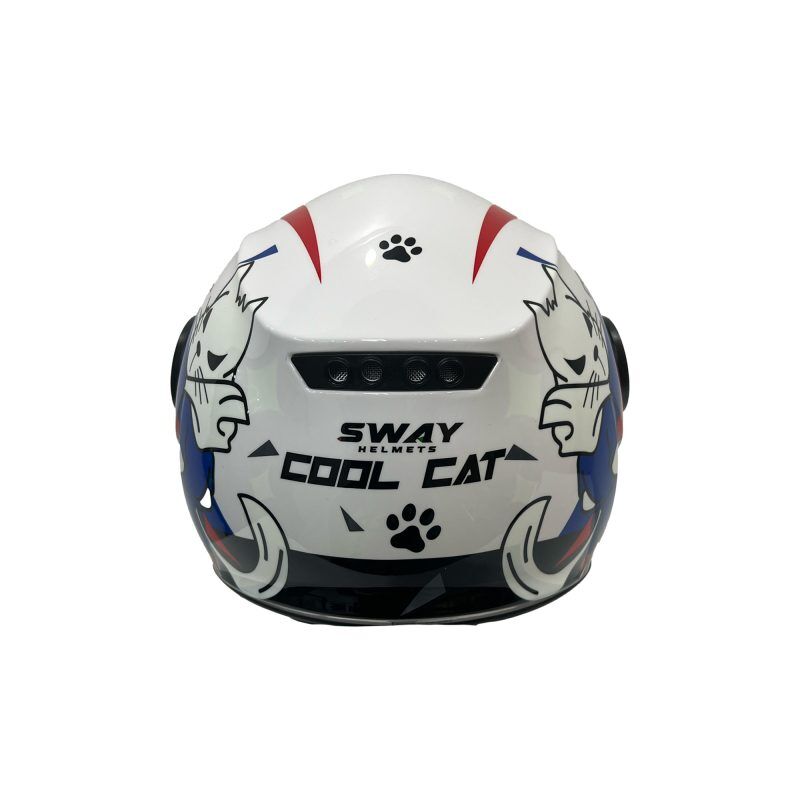 SWAY SW 814 COOL CAT White – Çocuk Kaskı