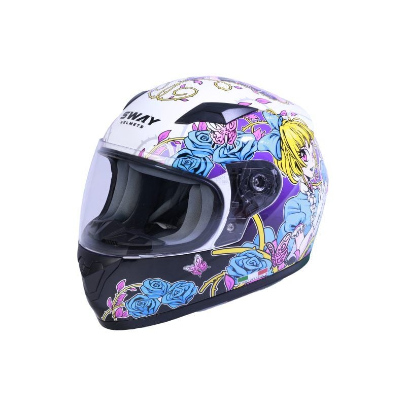 SWAY SW 815K GLOSS GIRL Full Face Çocuk Kaskı