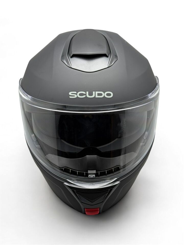 Scudo U1 Modüler Çene Açılır Güneş Vizörlü Motosiklet Kaskı Ece 22.06
Sertifikalı Mat Siyah