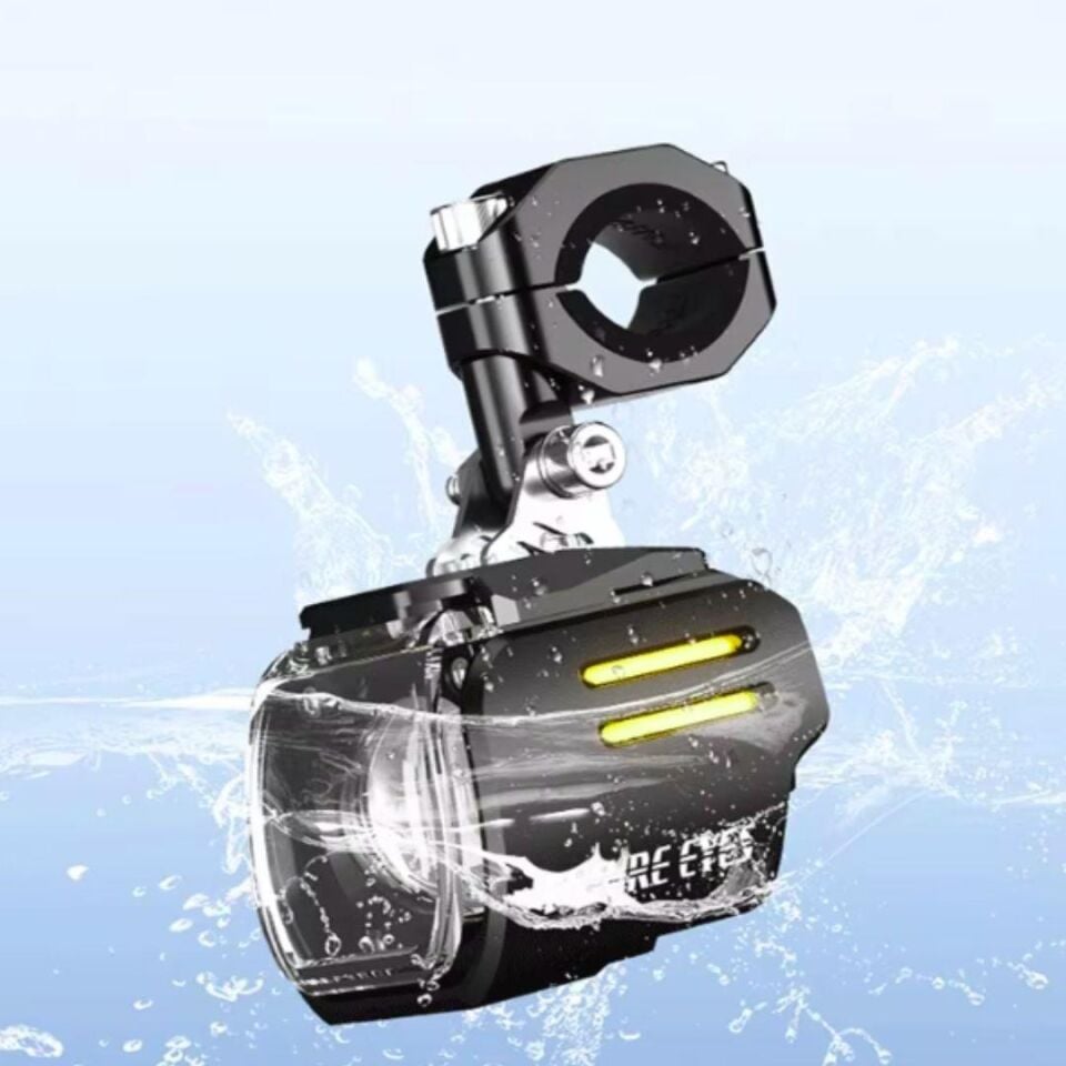 Future Eyes UF1 Motosiklet Sis Farı 60W Sarı Angel